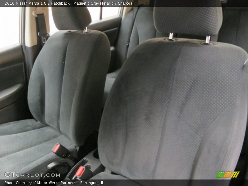 Magnetic Gray Metallic / Charcoal 2010 Nissan Versa 1.8 S Hatchback