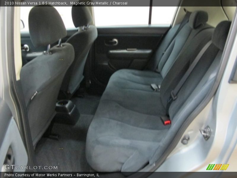 Magnetic Gray Metallic / Charcoal 2010 Nissan Versa 1.8 S Hatchback