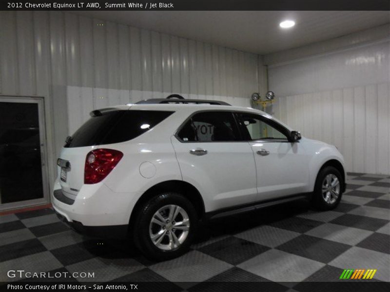 Summit White / Jet Black 2012 Chevrolet Equinox LT AWD
