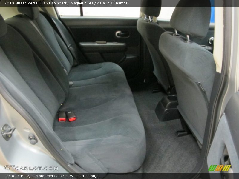 Magnetic Gray Metallic / Charcoal 2010 Nissan Versa 1.8 S Hatchback