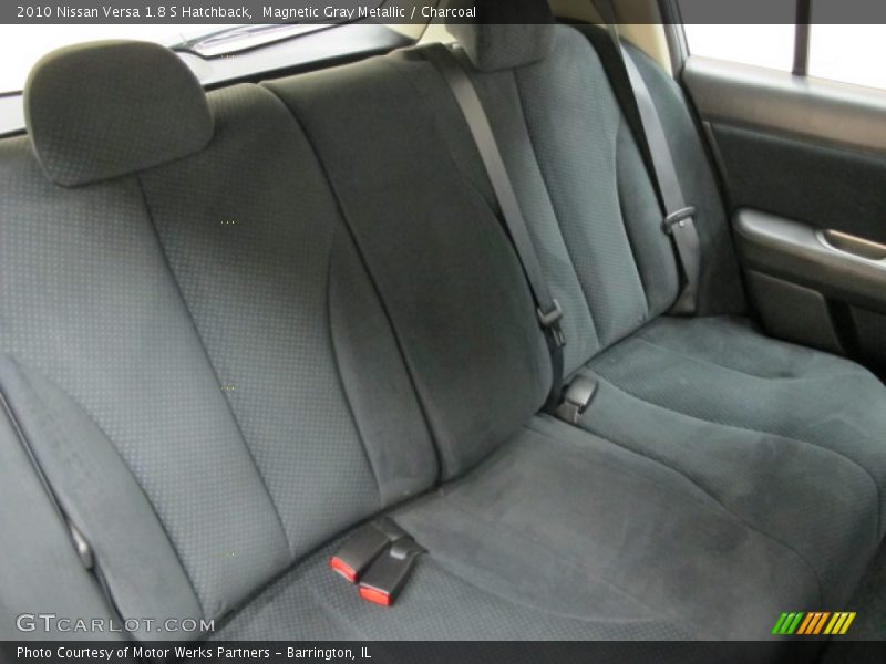 Magnetic Gray Metallic / Charcoal 2010 Nissan Versa 1.8 S Hatchback