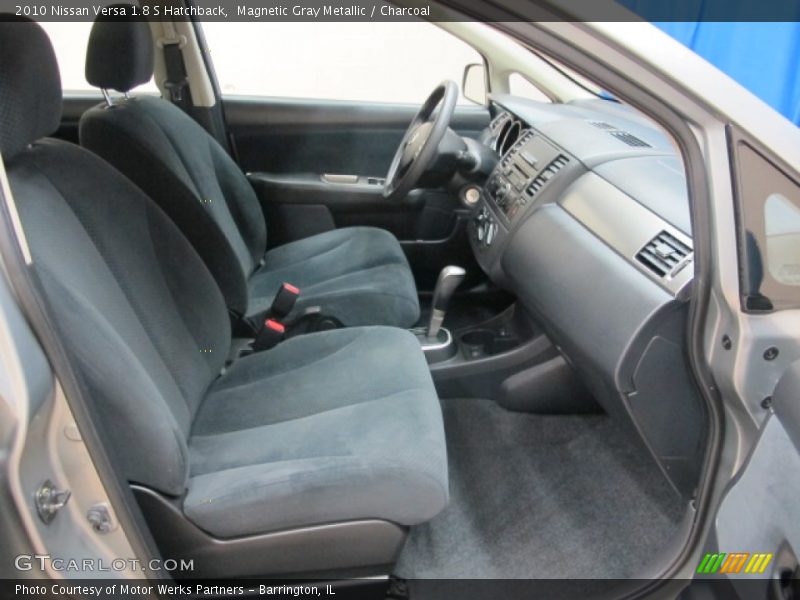 Magnetic Gray Metallic / Charcoal 2010 Nissan Versa 1.8 S Hatchback