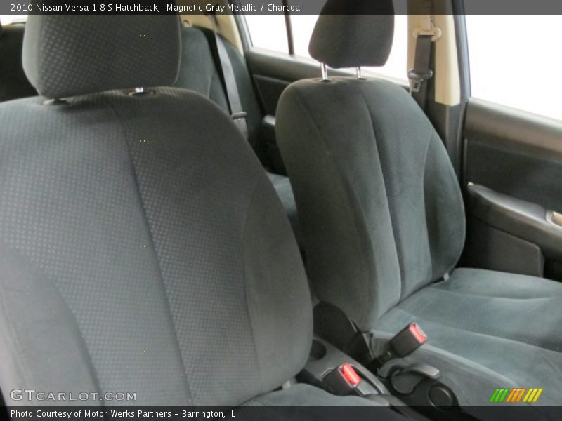 Magnetic Gray Metallic / Charcoal 2010 Nissan Versa 1.8 S Hatchback