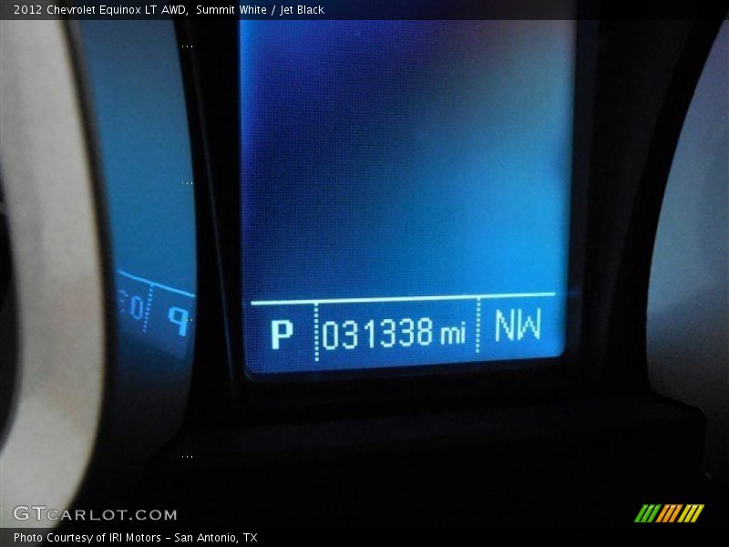 Summit White / Jet Black 2012 Chevrolet Equinox LT AWD