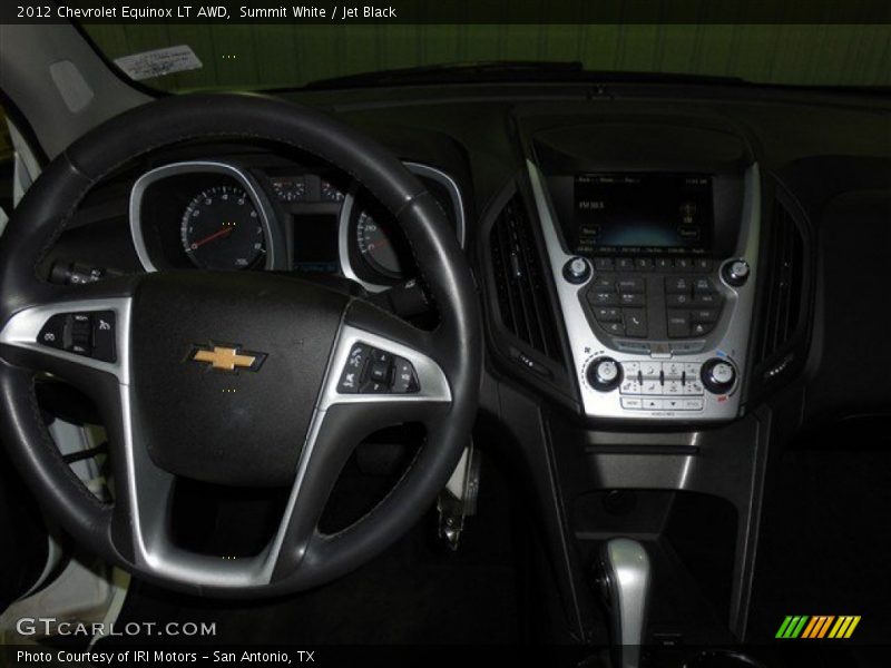 Summit White / Jet Black 2012 Chevrolet Equinox LT AWD