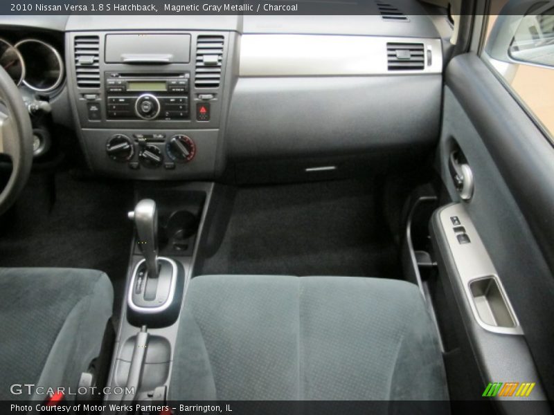 Magnetic Gray Metallic / Charcoal 2010 Nissan Versa 1.8 S Hatchback