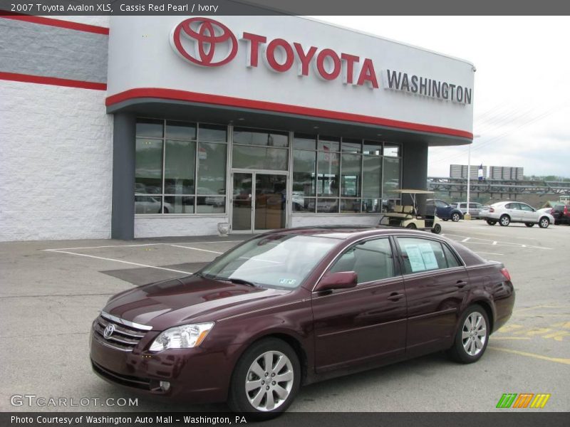 Cassis Red Pearl / Ivory 2007 Toyota Avalon XLS