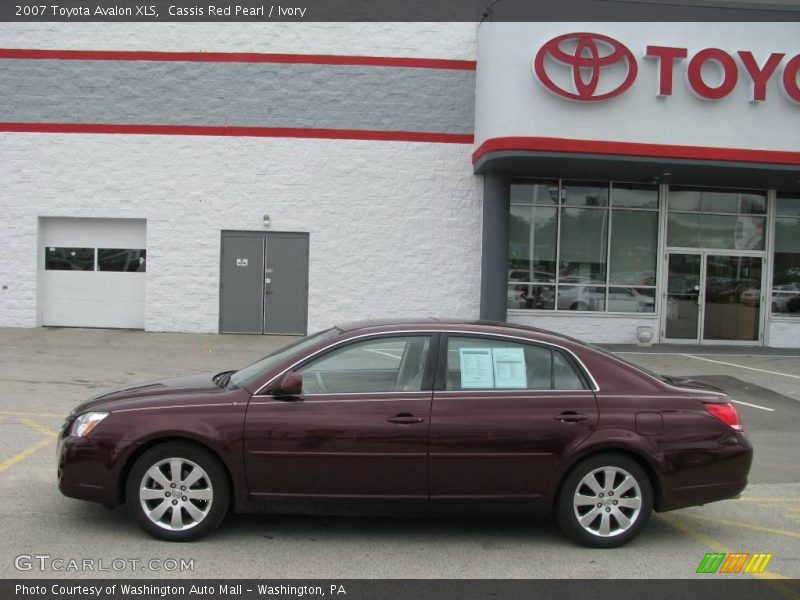 Cassis Red Pearl / Ivory 2007 Toyota Avalon XLS