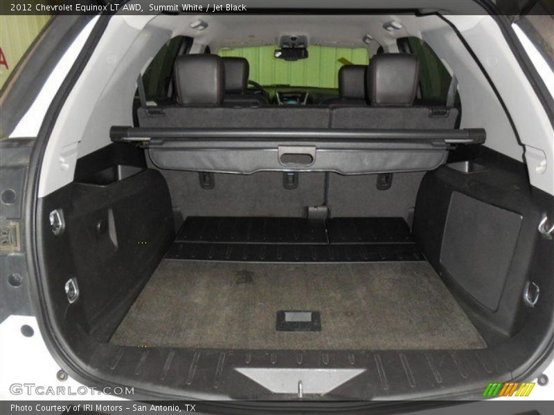 Summit White / Jet Black 2012 Chevrolet Equinox LT AWD