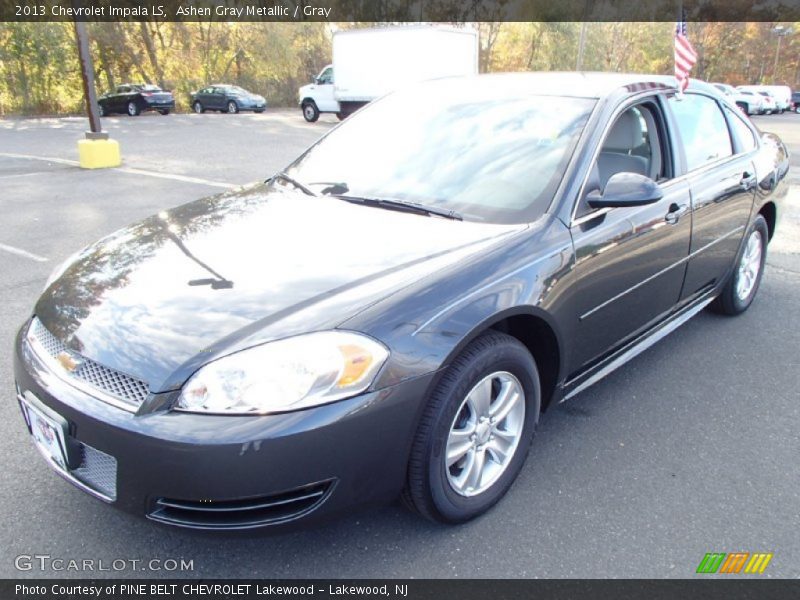 Ashen Gray Metallic / Gray 2013 Chevrolet Impala LS