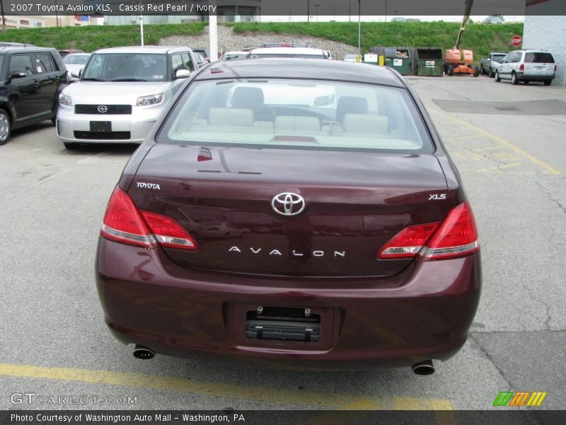 Cassis Red Pearl / Ivory 2007 Toyota Avalon XLS
