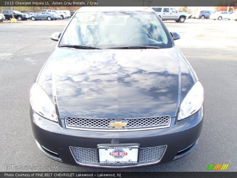 Ashen Gray Metallic / Gray 2013 Chevrolet Impala LS