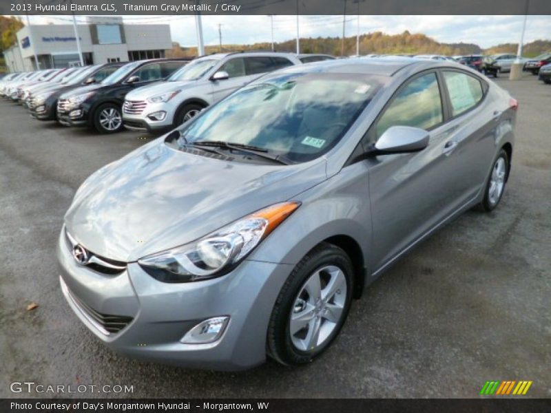Titanium Gray Metallic / Gray 2013 Hyundai Elantra GLS