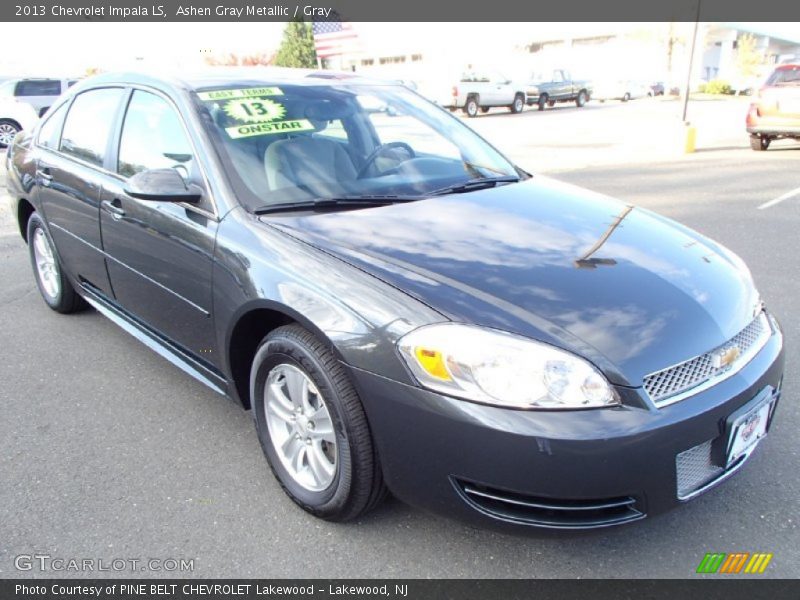 Ashen Gray Metallic / Gray 2013 Chevrolet Impala LS