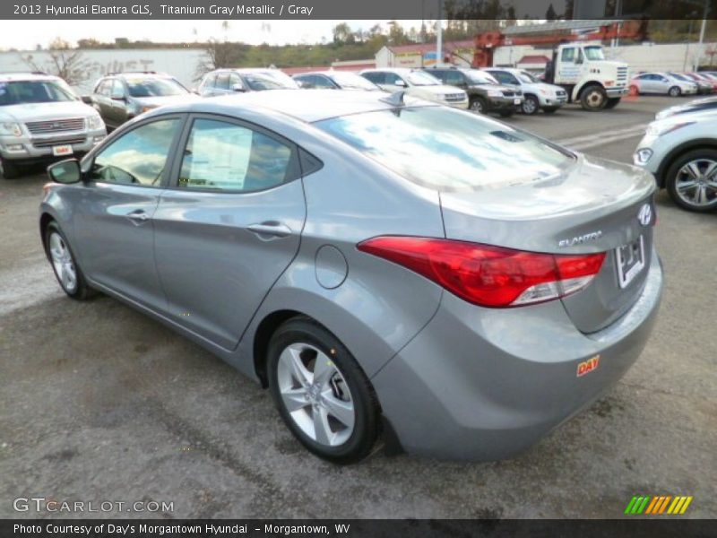 Titanium Gray Metallic / Gray 2013 Hyundai Elantra GLS