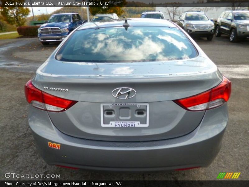 Titanium Gray Metallic / Gray 2013 Hyundai Elantra GLS