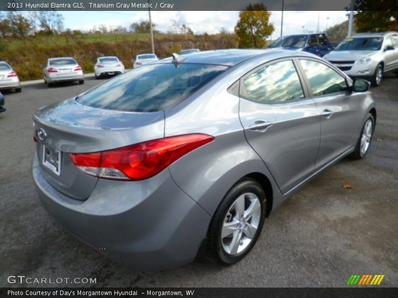 Titanium Gray Metallic / Gray 2013 Hyundai Elantra GLS