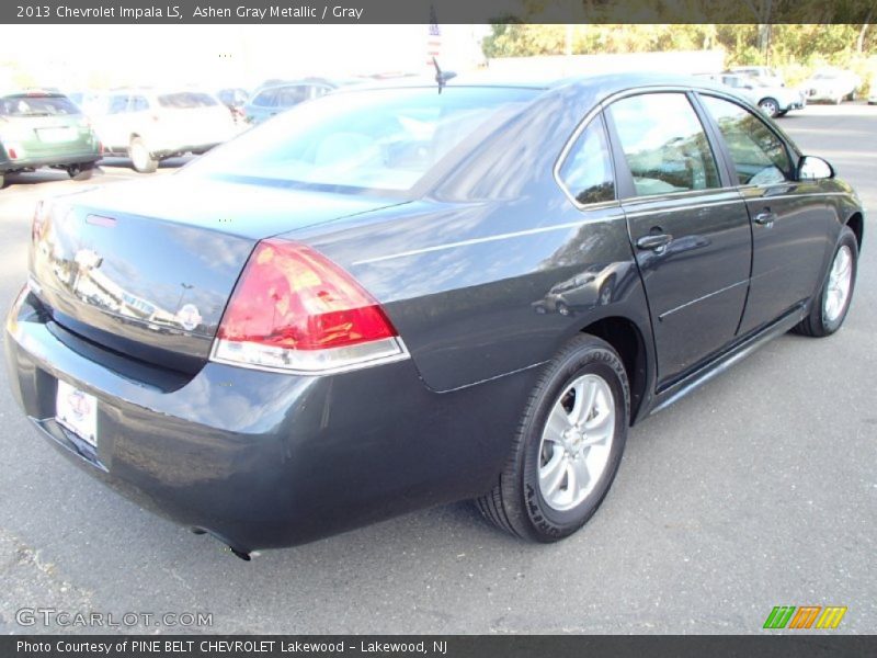 Ashen Gray Metallic / Gray 2013 Chevrolet Impala LS