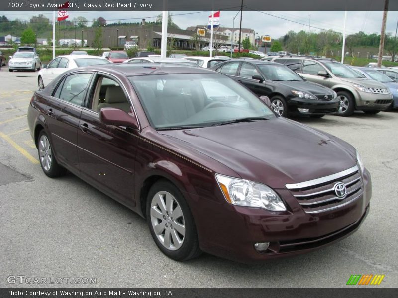 Cassis Red Pearl / Ivory 2007 Toyota Avalon XLS