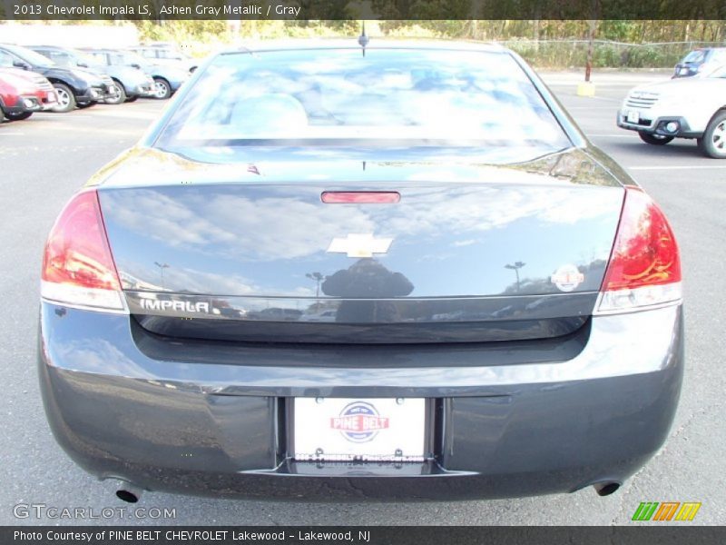 Ashen Gray Metallic / Gray 2013 Chevrolet Impala LS