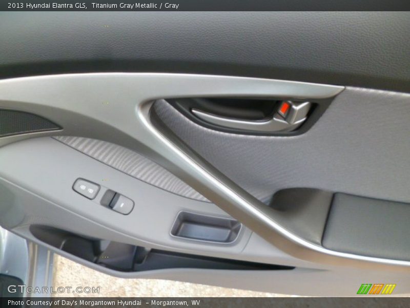 Titanium Gray Metallic / Gray 2013 Hyundai Elantra GLS