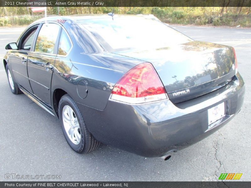 Ashen Gray Metallic / Gray 2013 Chevrolet Impala LS