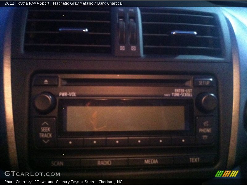 Magnetic Gray Metallic / Dark Charcoal 2012 Toyota RAV4 Sport