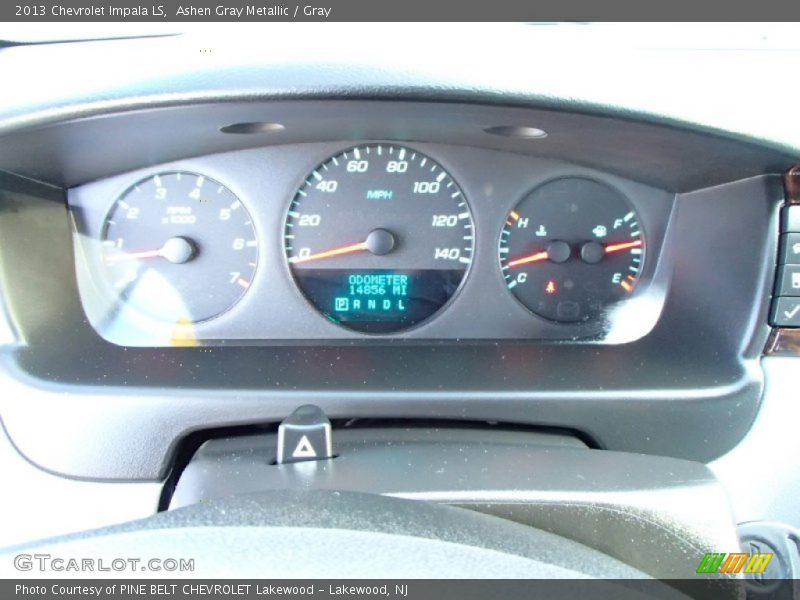 Ashen Gray Metallic / Gray 2013 Chevrolet Impala LS