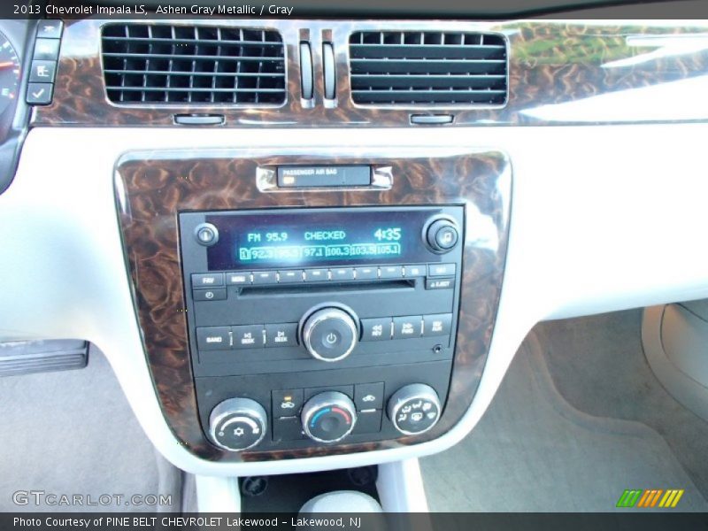 Ashen Gray Metallic / Gray 2013 Chevrolet Impala LS