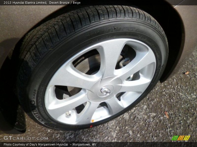 Desert Bronze / Beige 2013 Hyundai Elantra Limited