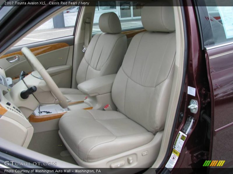 Cassis Red Pearl / Ivory 2007 Toyota Avalon XLS