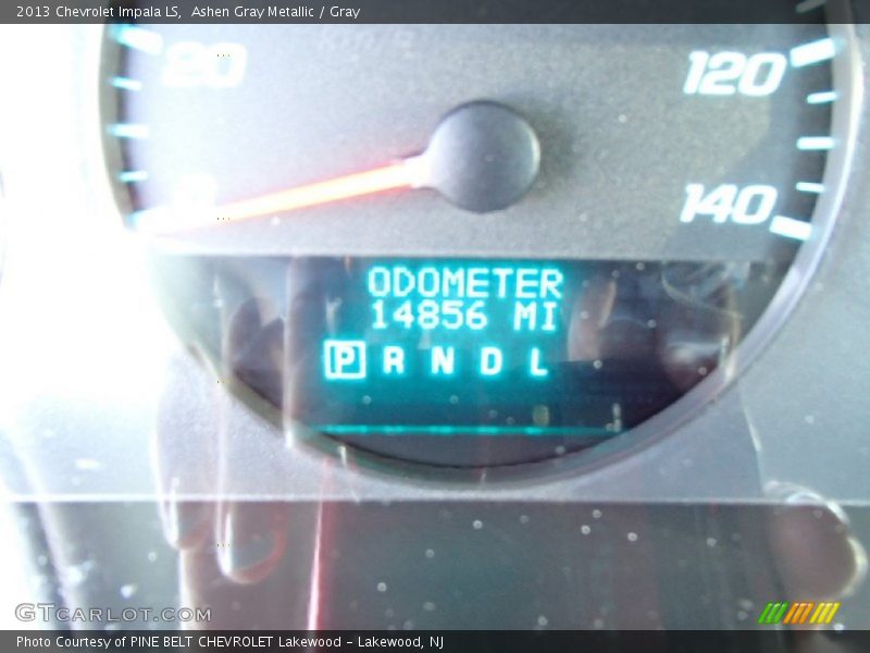 Ashen Gray Metallic / Gray 2013 Chevrolet Impala LS