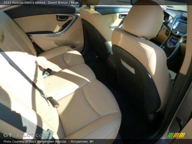 Desert Bronze / Beige 2013 Hyundai Elantra Limited