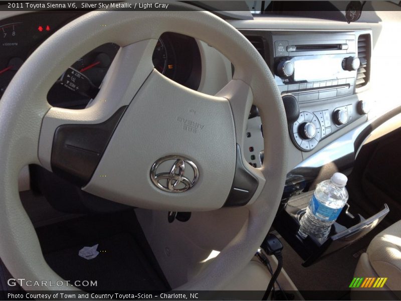 Silver Sky Metallic / Light Gray 2011 Toyota Sienna V6
