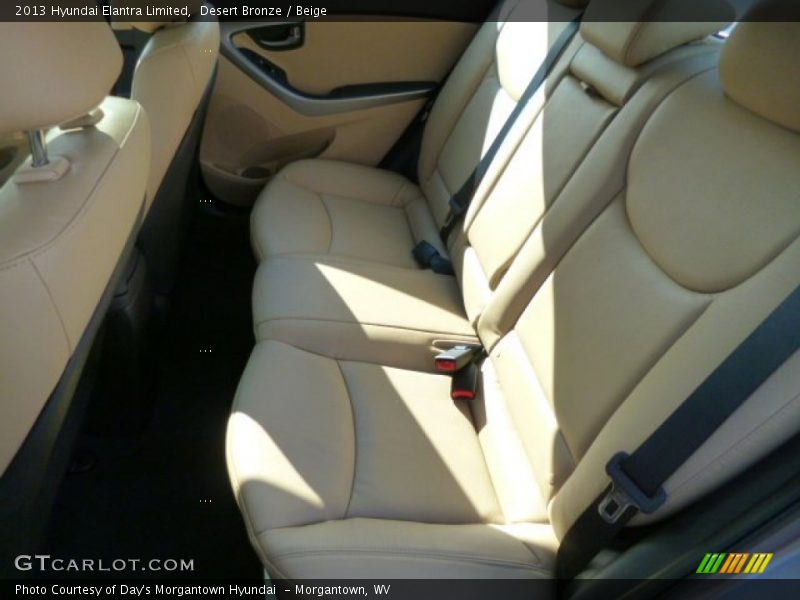 Desert Bronze / Beige 2013 Hyundai Elantra Limited