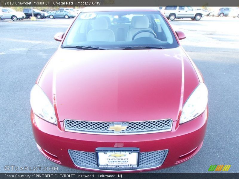 Crystal Red Tintcoat / Gray 2013 Chevrolet Impala LT