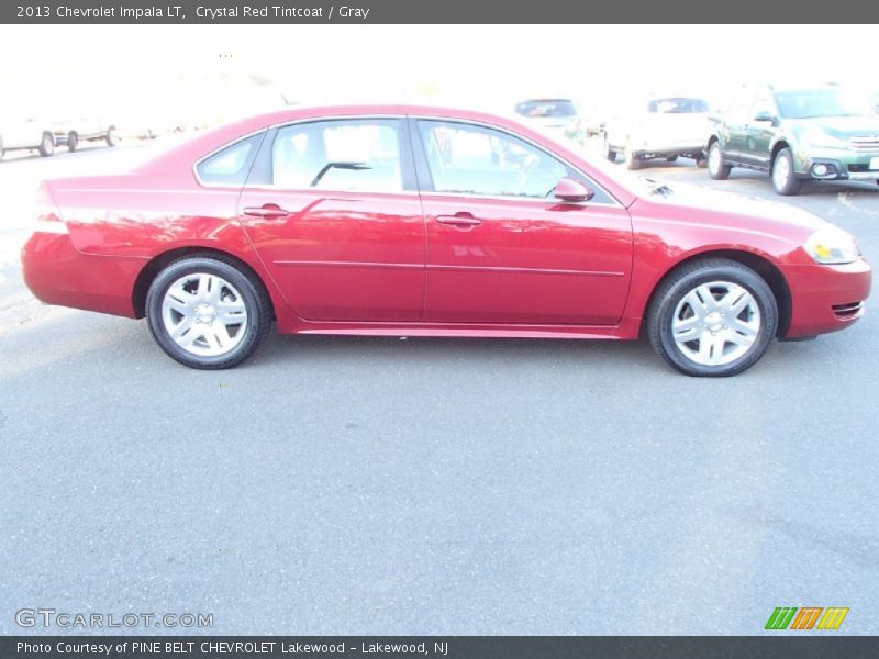 Crystal Red Tintcoat / Gray 2013 Chevrolet Impala LT