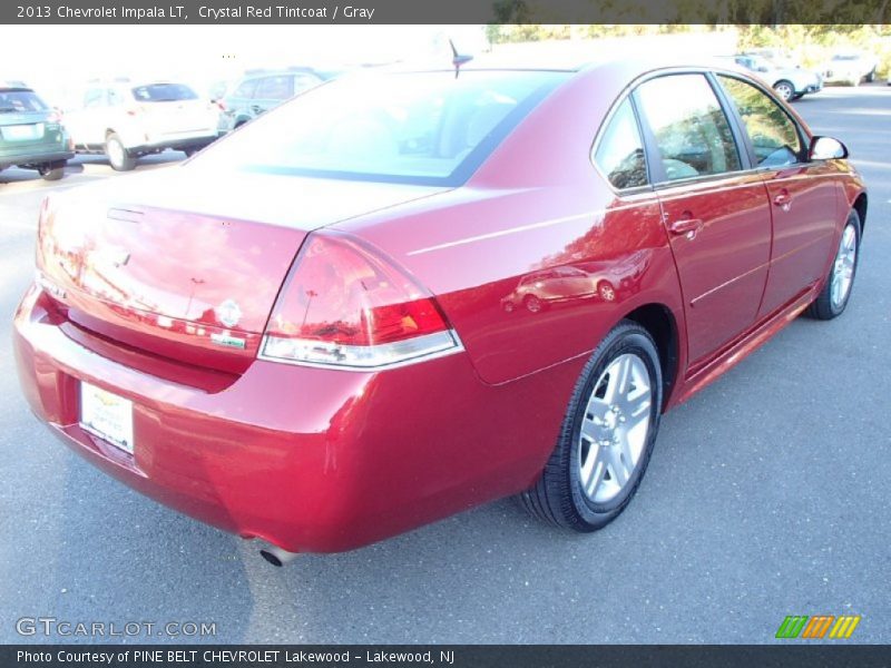 Crystal Red Tintcoat / Gray 2013 Chevrolet Impala LT