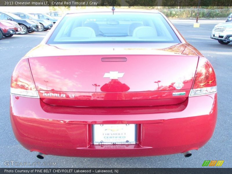 Crystal Red Tintcoat / Gray 2013 Chevrolet Impala LT