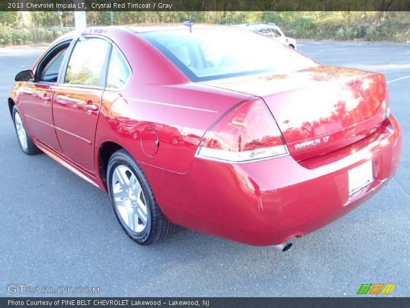 Crystal Red Tintcoat / Gray 2013 Chevrolet Impala LT