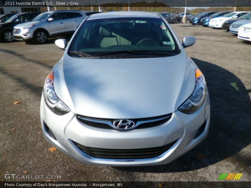 Silver / Gray 2013 Hyundai Elantra GLS