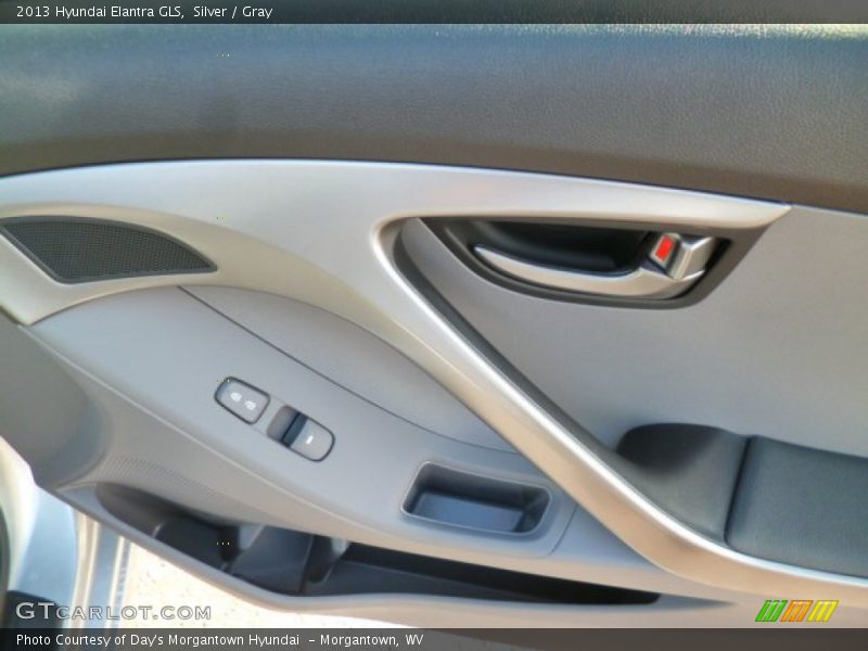 Silver / Gray 2013 Hyundai Elantra GLS