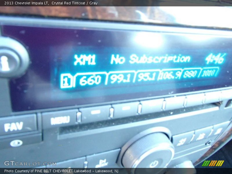 Crystal Red Tintcoat / Gray 2013 Chevrolet Impala LT