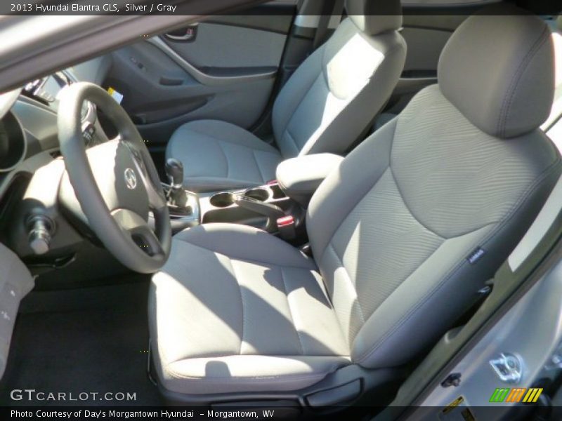 Silver / Gray 2013 Hyundai Elantra GLS