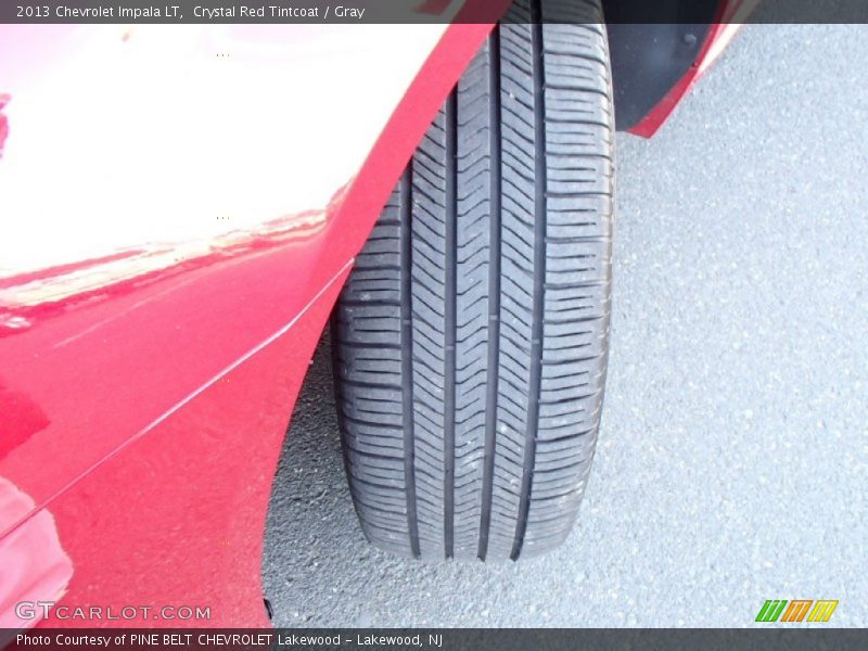 Crystal Red Tintcoat / Gray 2013 Chevrolet Impala LT