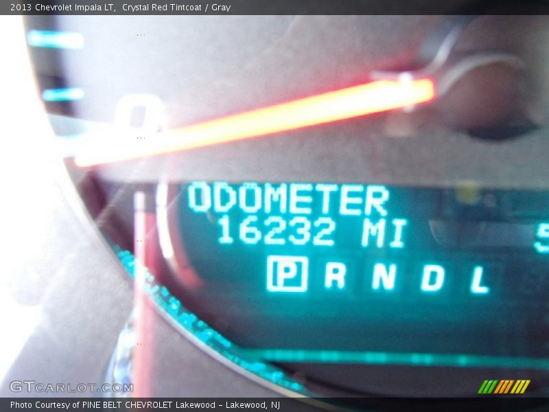 Crystal Red Tintcoat / Gray 2013 Chevrolet Impala LT