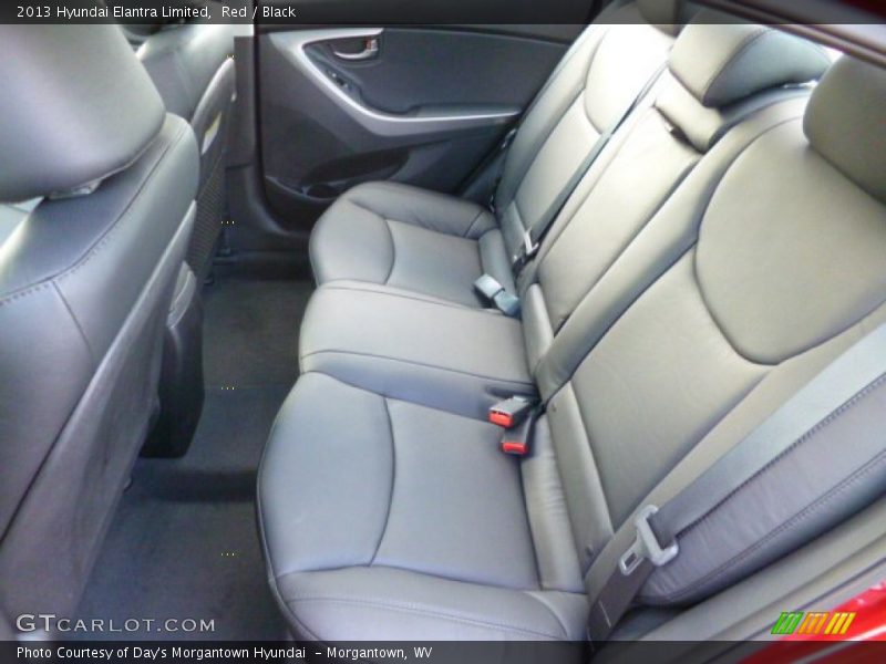 Red / Black 2013 Hyundai Elantra Limited