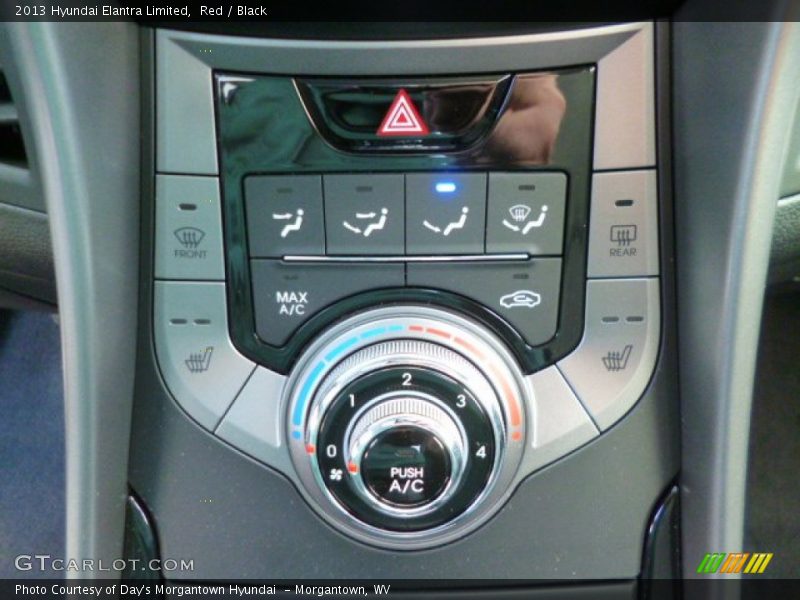 Red / Black 2013 Hyundai Elantra Limited