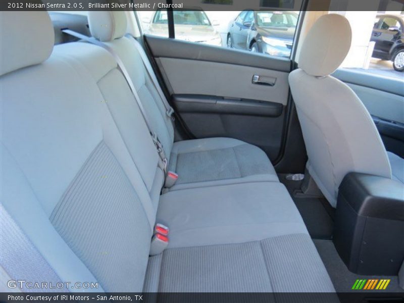 Brilliant Silver Metallic / Charcoal 2012 Nissan Sentra 2.0 S