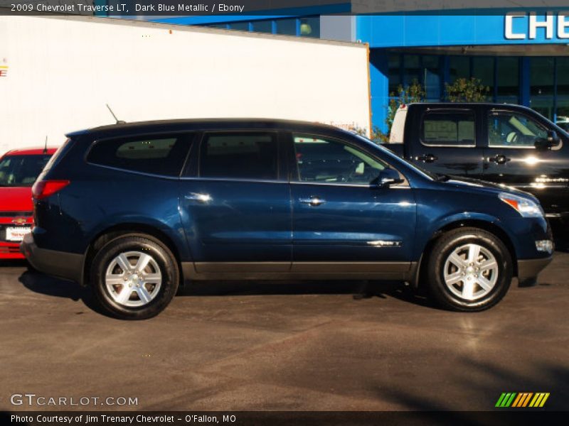 Dark Blue Metallic / Ebony 2009 Chevrolet Traverse LT